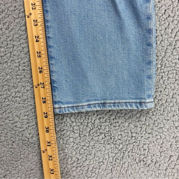 Madewell Perfect Vintage Straight Jean Danby Wash: Knee-Rip Edition  | Size:  24 - Picture 10 of 15